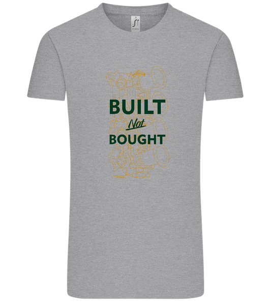 Built Not Bought Car Design - Comfort Unisex T-Shirt_ORION GREY_front