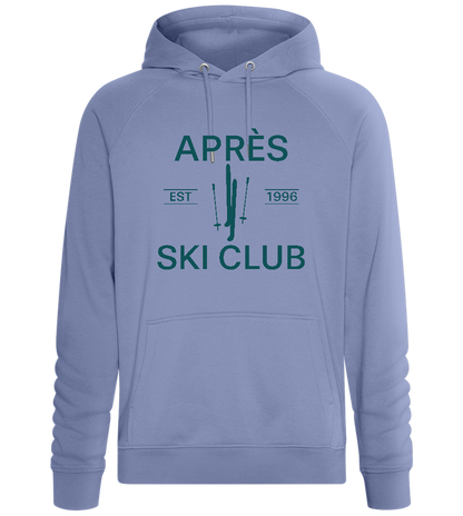 Après Ski Club 1996 Design - Comfort unisex hoodie_BLUE_front