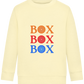 Box Box Box Design - Comfort Kids Sweater_AMARELO CLARO_front