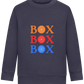 Box Box Box Design - Comfort Kids Sweater_FRENCH NAVY_front