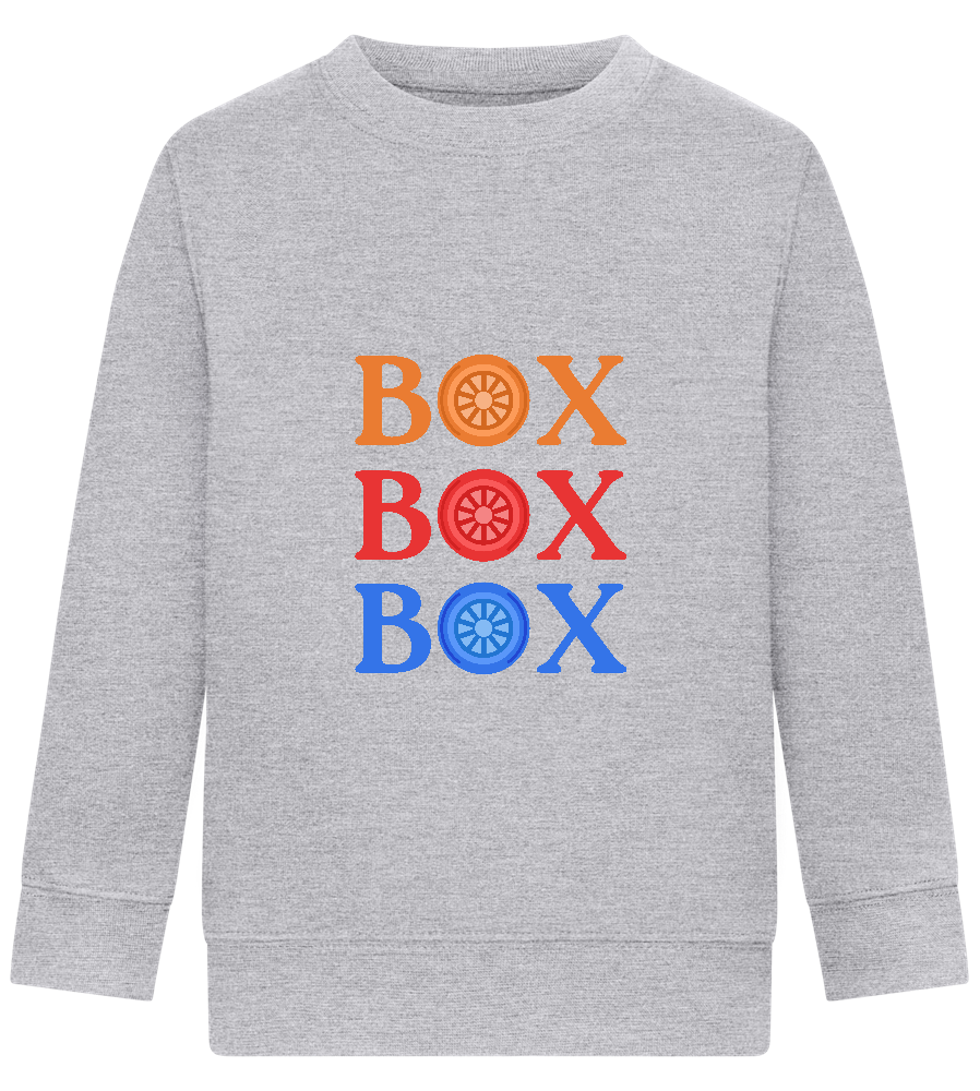 Box Box Box Design - Comfort Kids Sweater_ORION GREY II_front