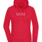 Greatest Mom in the World Design - Premium women's hoodie_RED_front