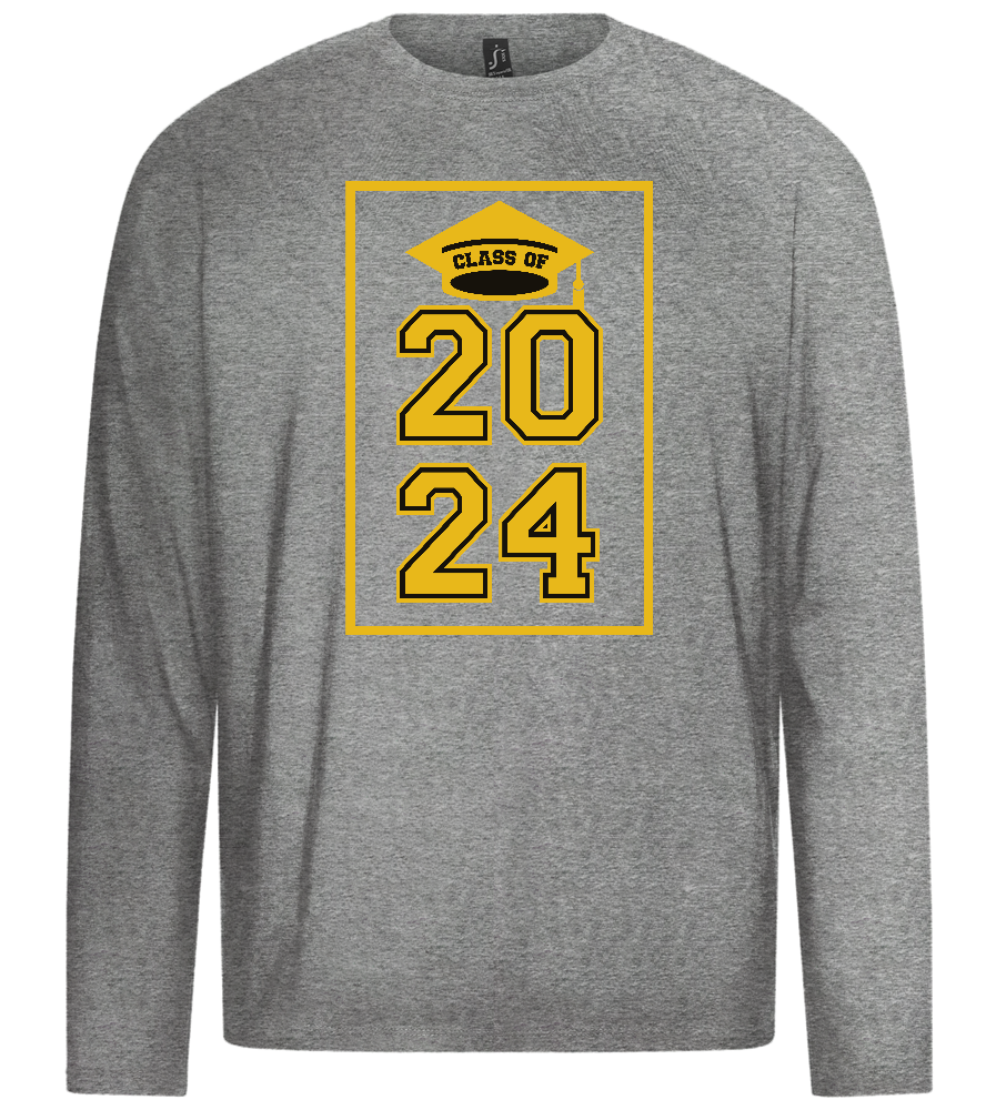 Class of '24 Design - Premium men's long sleeve t-shirt_ORION GREY_front