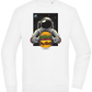 Spaceman Burger Design - Comfort Essential Unisex Sweater_WHITE_front