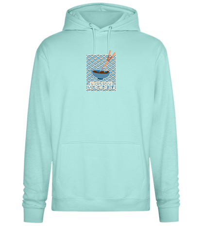 Itadakimasu Design - Premium Essential Unisex Hoodie_ARCTIC BLUE_front