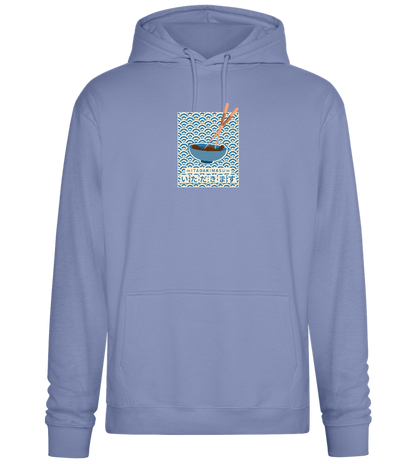 Itadakimasu Design - Premium Essential Unisex Hoodie_BLUE_front