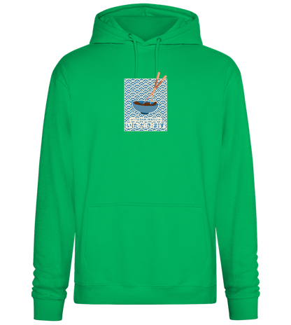 Itadakimasu Design - Premium Essential Unisex Hoodie_SPRING GREEN_front