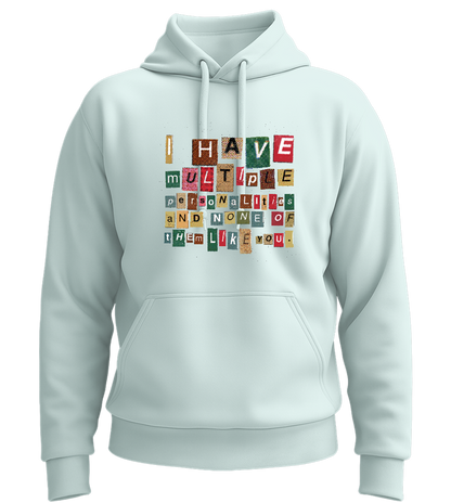 Multiple Personalities Design - Premium Essential Unisex Hoodie_ARCTIC BLUE_front