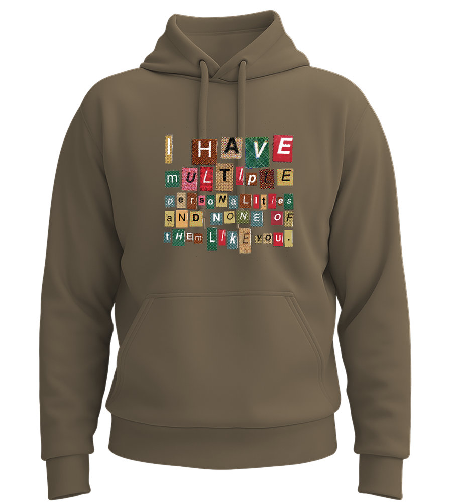 Multiple Personalities Design - Premium Essential Unisex Hoodie_ARMY_front