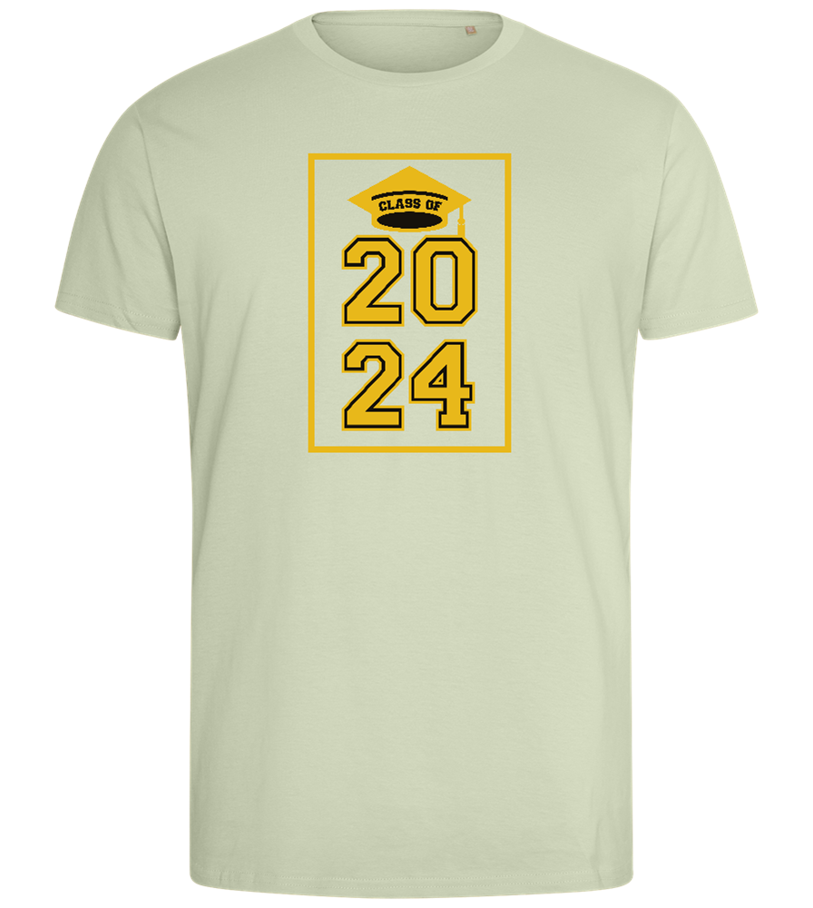 Class of '24 Design - Comfort men's fitted t-shirt_SILESTONE_front