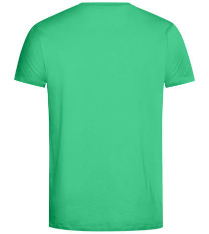 Out of Trouble Design - Comfort Unisex T-Shirt_SPRING GREEN_back