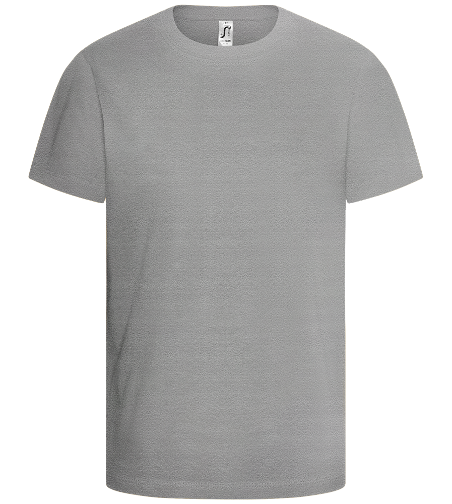 Unicorn Design  - Comfort kids fitted t-shirt_ORION GREY_front