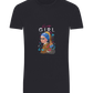The Sassy Girl Design - Basic Unisex T-Shirt_FRENCH NAVY_front