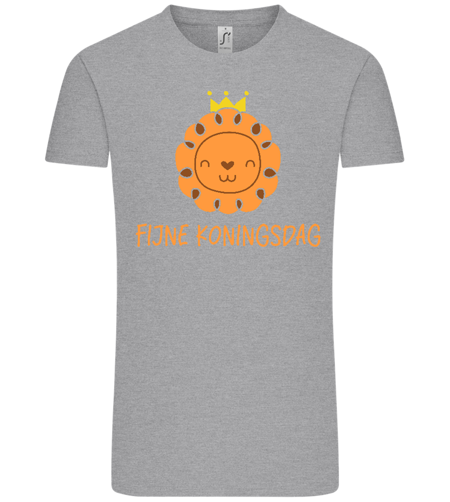 Fijne Koningsdag Design - Comfort Unisex T-Shirt_ORION GREY_front