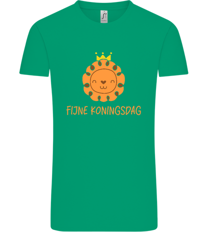 Fijne Koningsdag Design - Comfort Unisex T-Shirt_SPRING GREEN_front