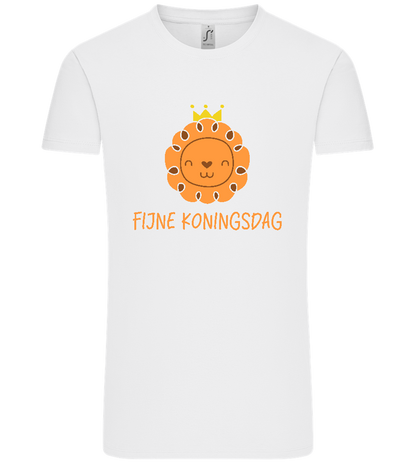 Fijne Koningsdag Design - Comfort Unisex T-Shirt_WHITE_front