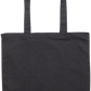 Love Knows No Limits Design - Premium colored cotton tote bag_BLACK_back