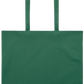 Love Knows No Limits Design - Premium colored cotton tote bag_DARK GREEN_back