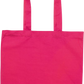 Love Knows No Limits Design - Premium colored cotton tote bag_FUCHSIA_back