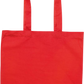 Love Knows No Limits Design - Premium colored cotton tote bag_RED_back