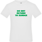 Do Not Return to Sender Design - Basic kids t-shirt_WHITE_front