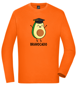 Graduation Bravocado Design - Comfort men's long sleeve t-shirt