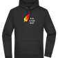 Ik Ga Als Een Raket Design - Premium Essential Unisex Hoodie_BLACK_front