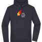 Ik Ga Als Een Raket Design - Premium Essential Unisex Hoodie_FRENCH NAVY_front