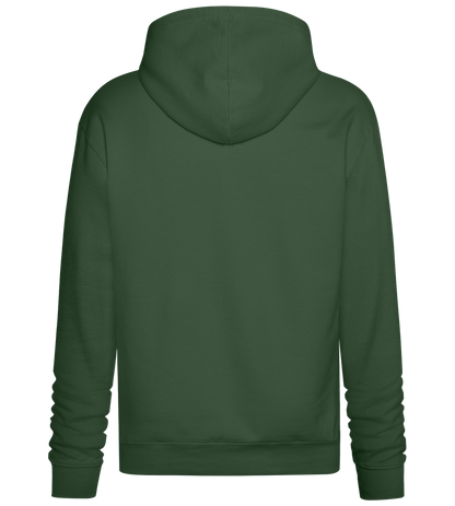 Ik Ga Als Een Raket Design - Premium Essential Unisex Hoodie_GREEN BOTTLE_back