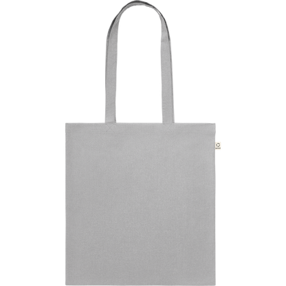 Recycled Cotton Shopping Bag (Black)_GREY_front