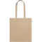 Recycled Cotton Shopping Bag (Black)_KHAKI_front