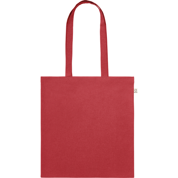 Recycled Cotton Shopping Bag (Black)_RED_front