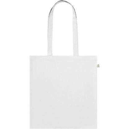 Recycled Cotton Shopping Bag (Black)_WHITE_front