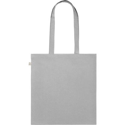 Recycled Cotton Shopping Bag (Black)_GREY_back
