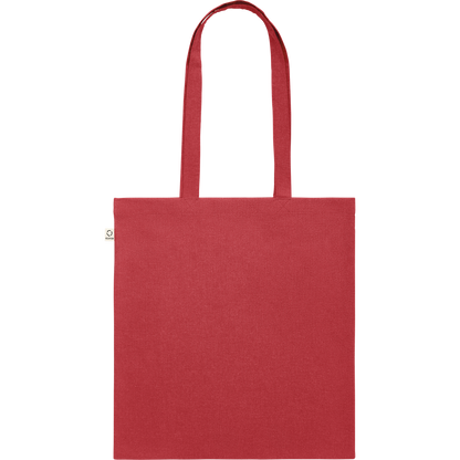 Recycled Cotton Shopping Bag (Black)_RED_back