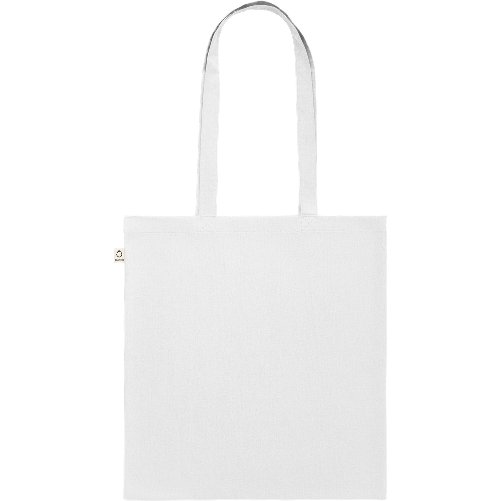 Recycled Cotton Shopping Bag (Black)_WHITE_back