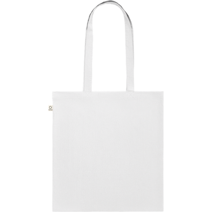 Recycled Cotton Shopping Bag (Black)_WHITE_back