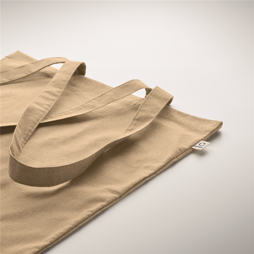 Recycled Cotton Shopping Bag (Black)_KHAKI_DETAILEDIMAGE_back_1