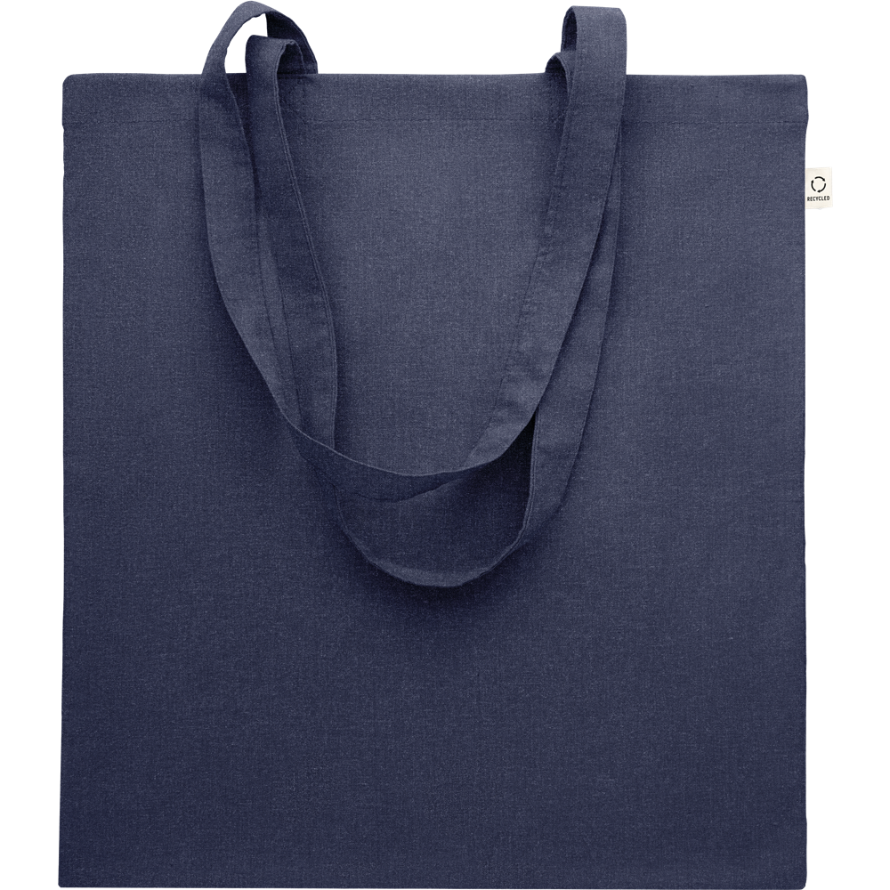 Recycled Cotton Shopping Bag (Black)_BLUE_DETAILEDIMAGE_front_1