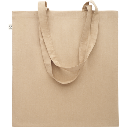 Recycled Cotton Shopping Bag (Black)_KHAKI_DETAILEDIMAGE_front_2