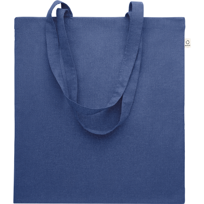 Recycled Cotton Shopping Bag (Black)_ROYAL BLUE_DETAILEDIMAGE_front_1