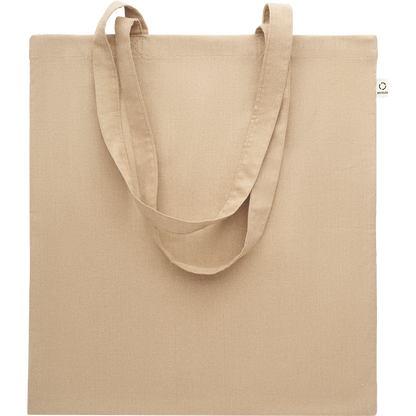 Recycled Cotton Shopping Bag (Black)_KHAKI_DETAILEDIMAGE_front_1