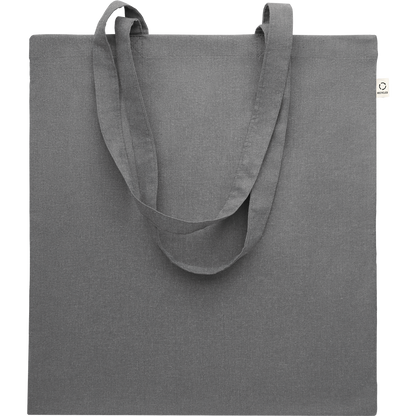 Recycled Cotton Shopping Bag (Black)_STONE GREY_DETAILEDIMAGE_front_1