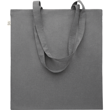 Recycled Cotton Shopping Bag (Black)_STONE GREY_DETAILEDIMAGE_front_2