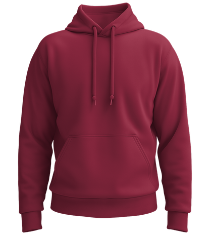 Comfort recycled unisex hoodie_BURGUNDY_front