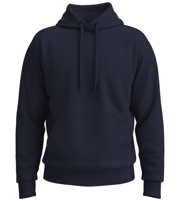 Comfort recycled unisex hoodie_FRENCH NAVY_front