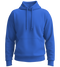 Comfort recycled unisex hoodie_ROYAL_front