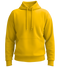 Comfort recycled unisex hoodie_YELLOW_front