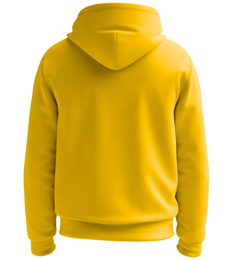 Comfort recycled unisex hoodie_GOLD_back