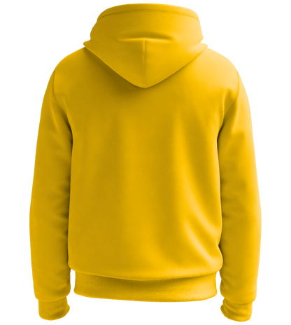 Comfort recycled unisex hoodie_GOLD_back